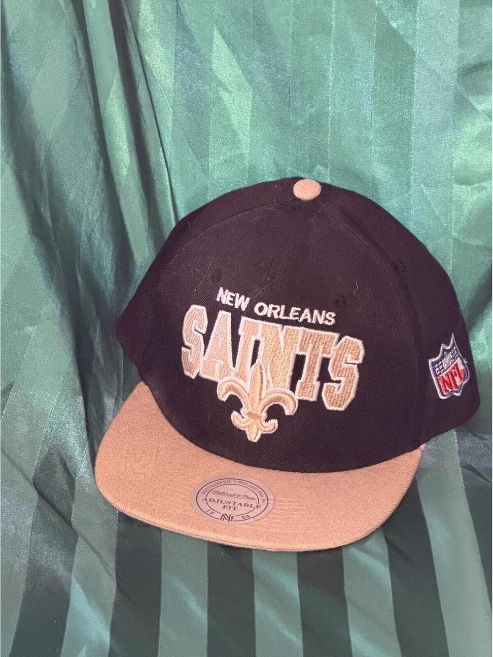 Mitchell & Ness New Orleans Saints NFL Snapback Hat